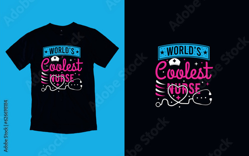 Nursing Heroes, Compassion in Action, Nursing Strong, Compassion in Care T-shirt Design photo