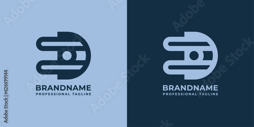 Letter D Plug Logo is suitable for any business related to letter D Plug funds