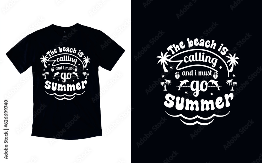 Sun-Kissed Summers, Embrace the Sunshine, Summer T-shirt Design Sun-Kissed Summers, Embrace the Sunshine, Summer T-shirt Design