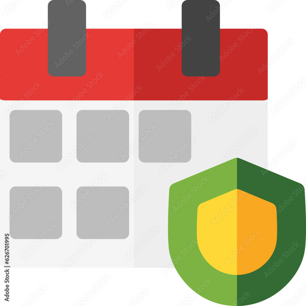 clean simple calendar icon flat style design clean simple calendar icon flat style design