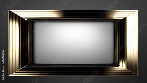 Futuristic frame: Great for highlighting images © Rebeca