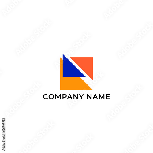 Free Download ABSTRACT ILLUSTRATION TRIANGLE SIMPLE MINIMALIST TECH LOGO ICON MODERN SIMPLE TEMPLATE DESIGN VECTOR - GFXLoad