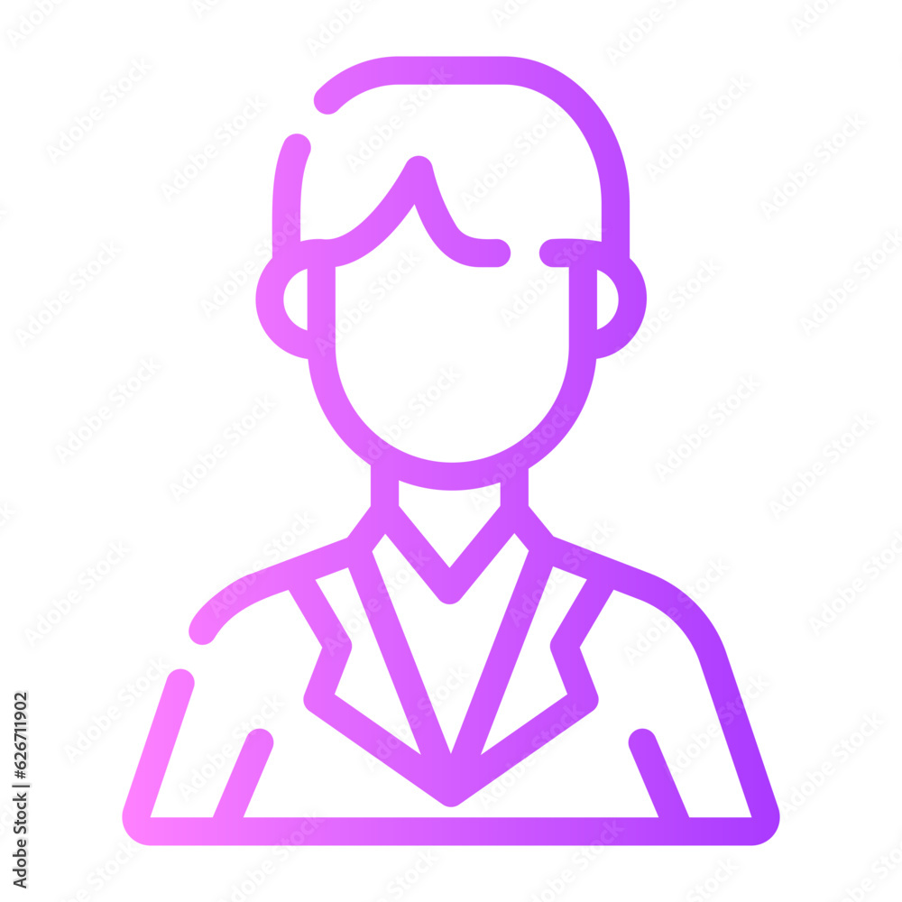 teacher Line Gradient Icon teacher Line Gradient Icon