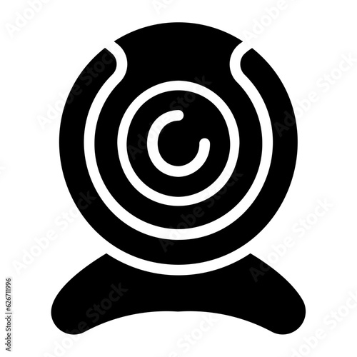 web cam Solid icon