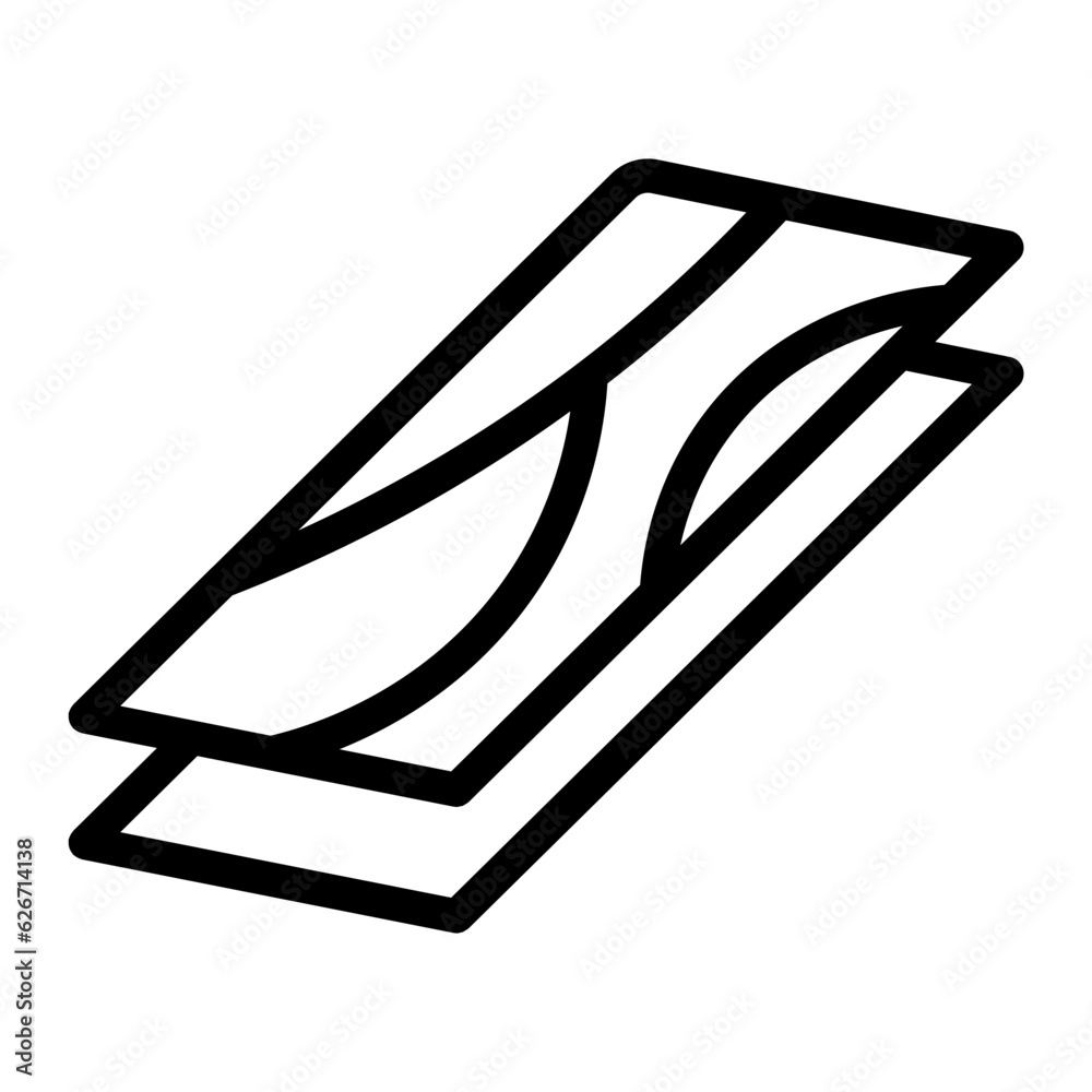 wood line icon