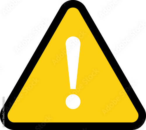 Danger sign, warning sign, attention sign icon.