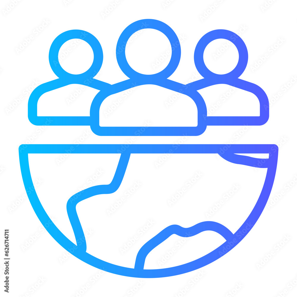 community gradient icon community gradient icon