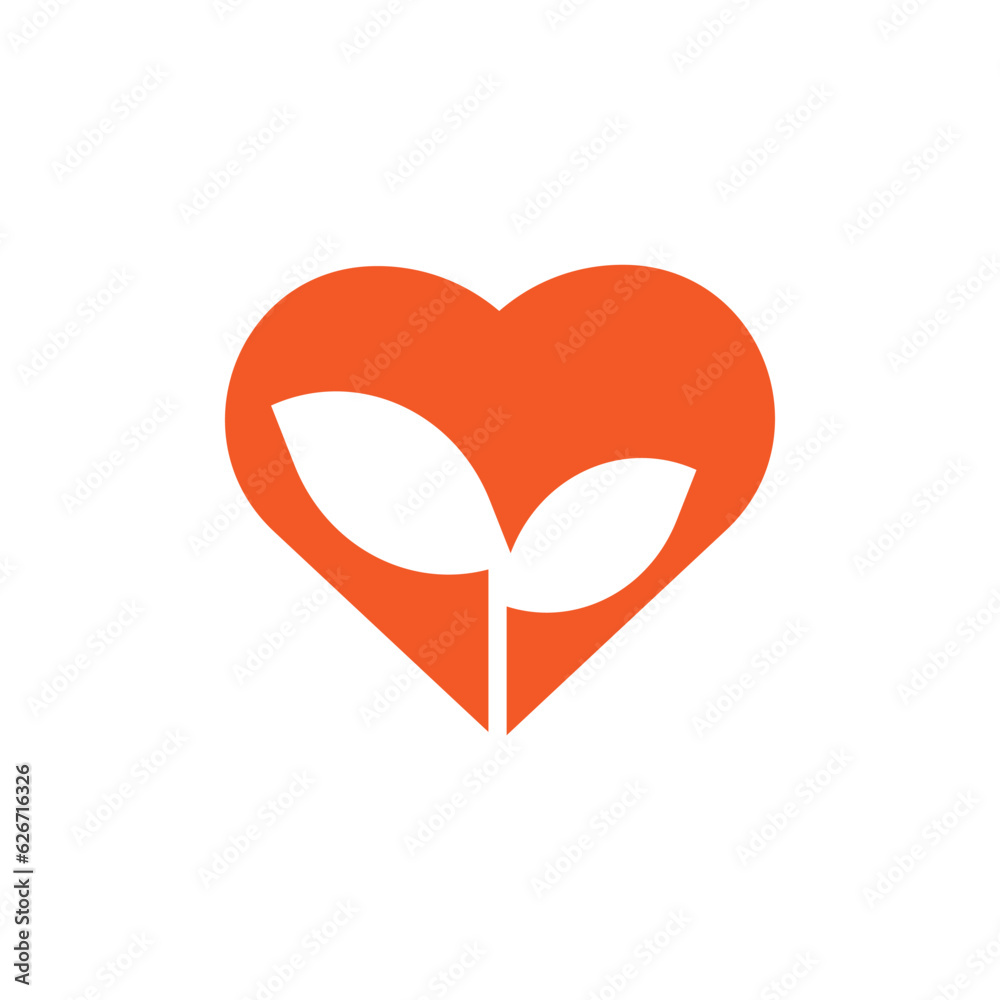 Love environment icon clipart design template vector isolated Love environment icon clipart design template vector isolated