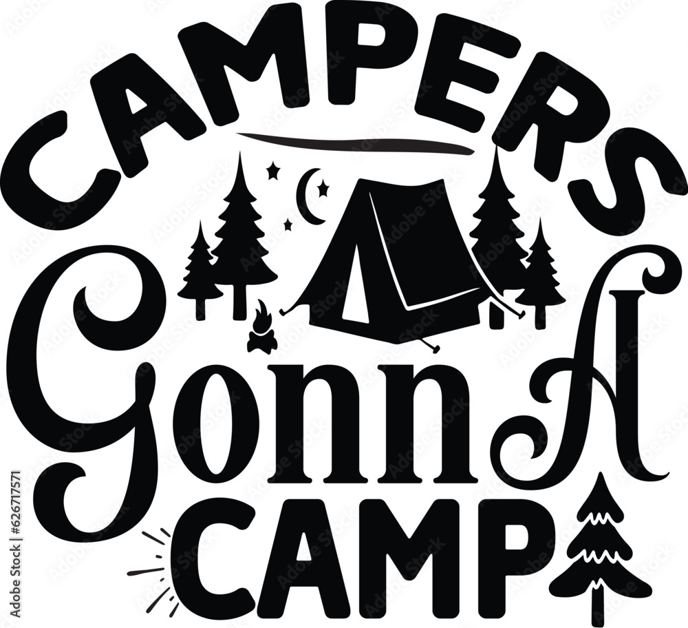 Camping SVG Designs