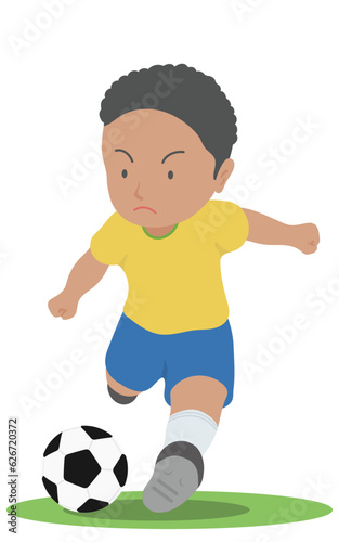 サッカー　シュート