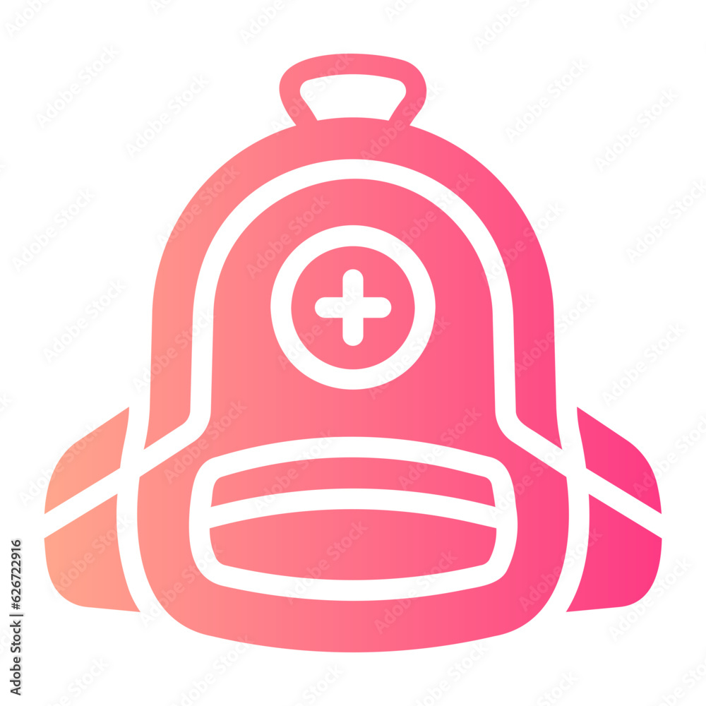 first aid kit Gradient icon first aid kit Gradient icon