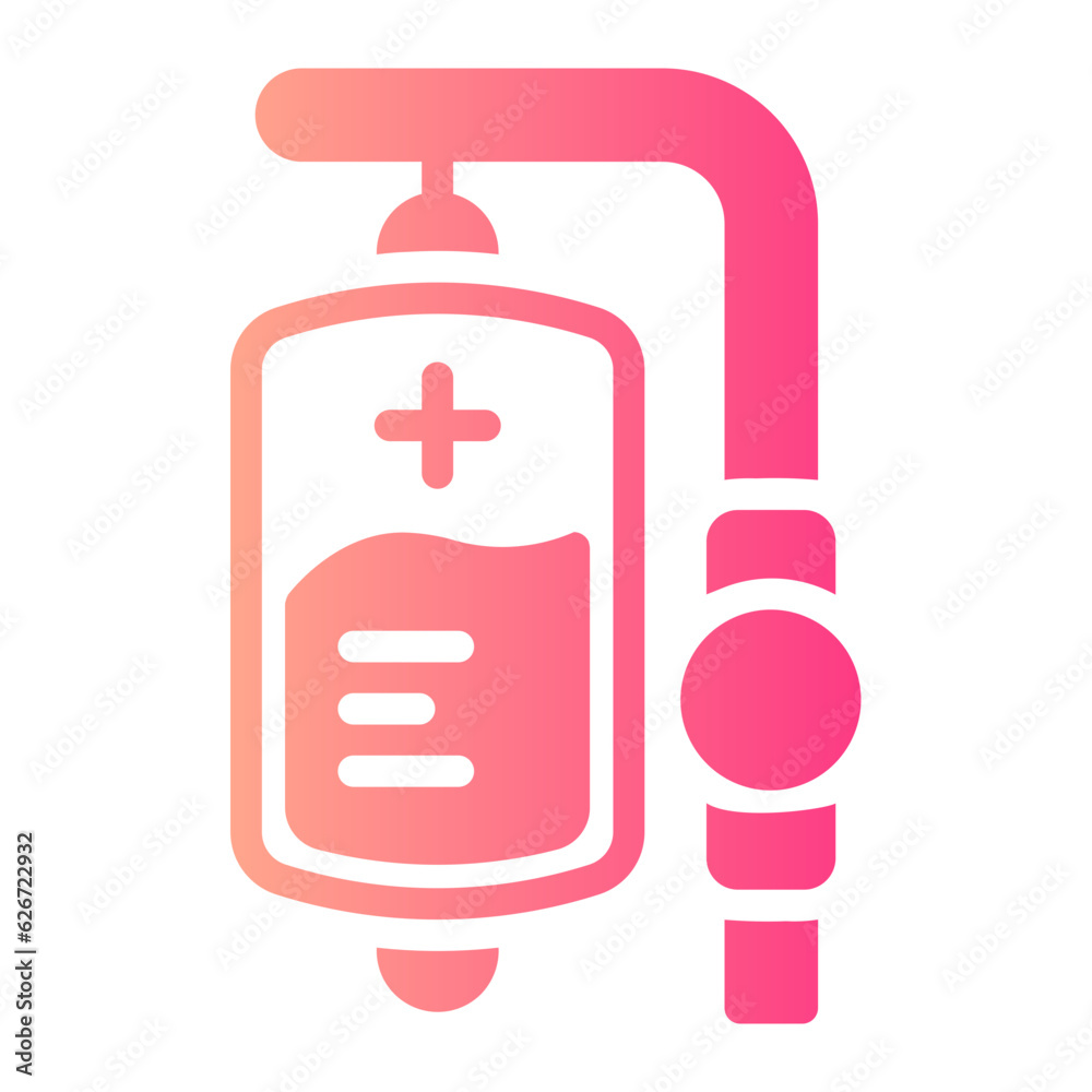 saline Gradient icon saline Gradient icon