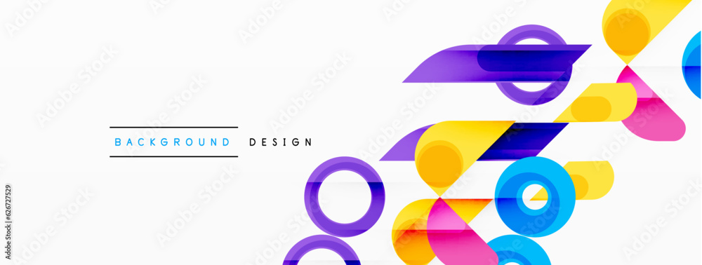 Circle minimal abstract background. Design for wallpaper, banner, background, landing page, wall art, invitation, prints, posters Circle minimal abstract background. Design for wallpaper, banner, background, landing page, wall art, invitation, prints, posters