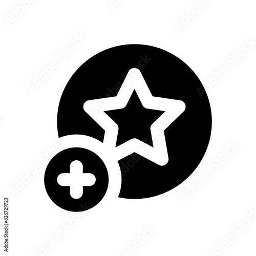 favourite glyph icon
