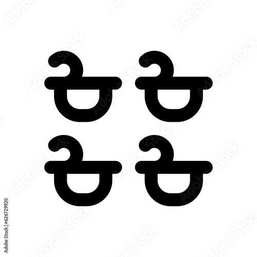 coffee capsule line icon