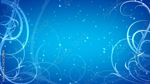 Wallpaper Mural Linear Ornaments in a 3D animation Torontodigital.ca