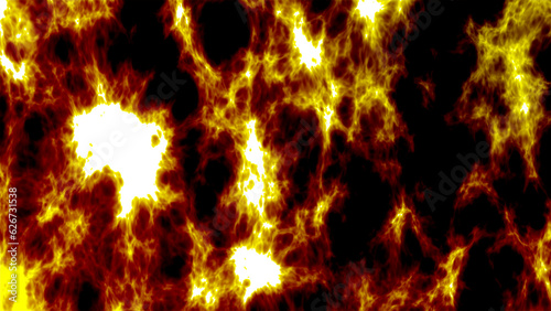 Abstract Fire wall illustration. Wall of Fire seamless background. Fire Background.