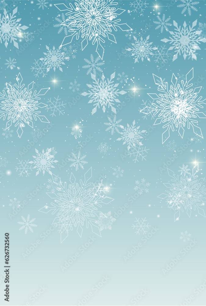 雪　クリスマス　冬　空　背景