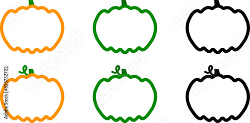 かぼちゃのフレーム