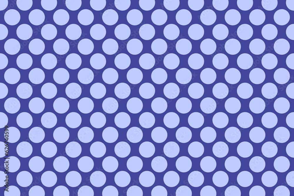 Blue big polka dot pattern for textile print vector illustration Blue big polka dot pattern for textile print vector illustration