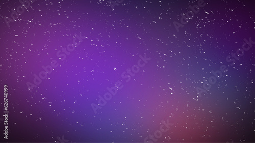 Space scape illustration astronomy graphic galaxy design background with gas clouds and glowing stars in deep universe.