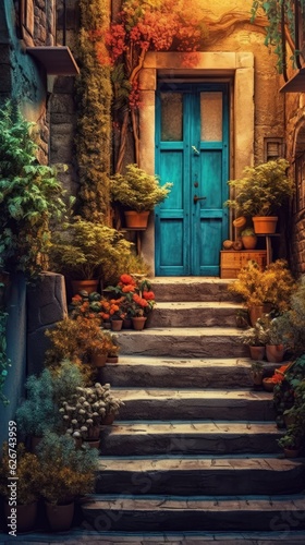 Enchanting French Countryside  Medieval Fantasy Doorways