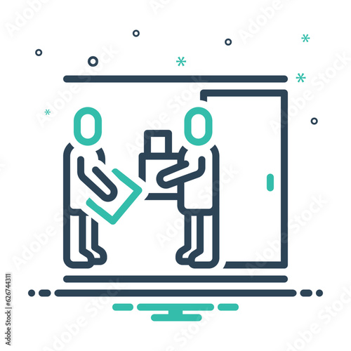 Mix icon for receives