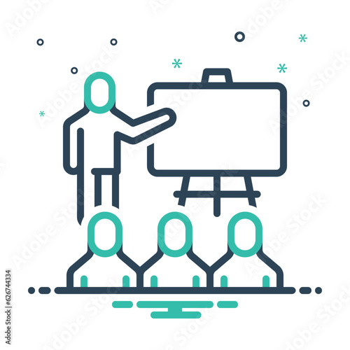 Mix icon for describing