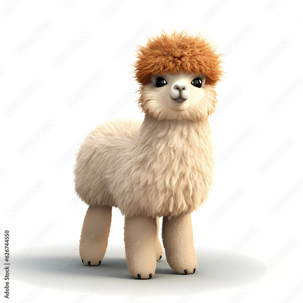Fototapeta premium Alpaca