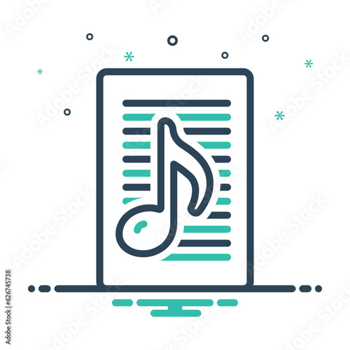 Mix icon for lyric