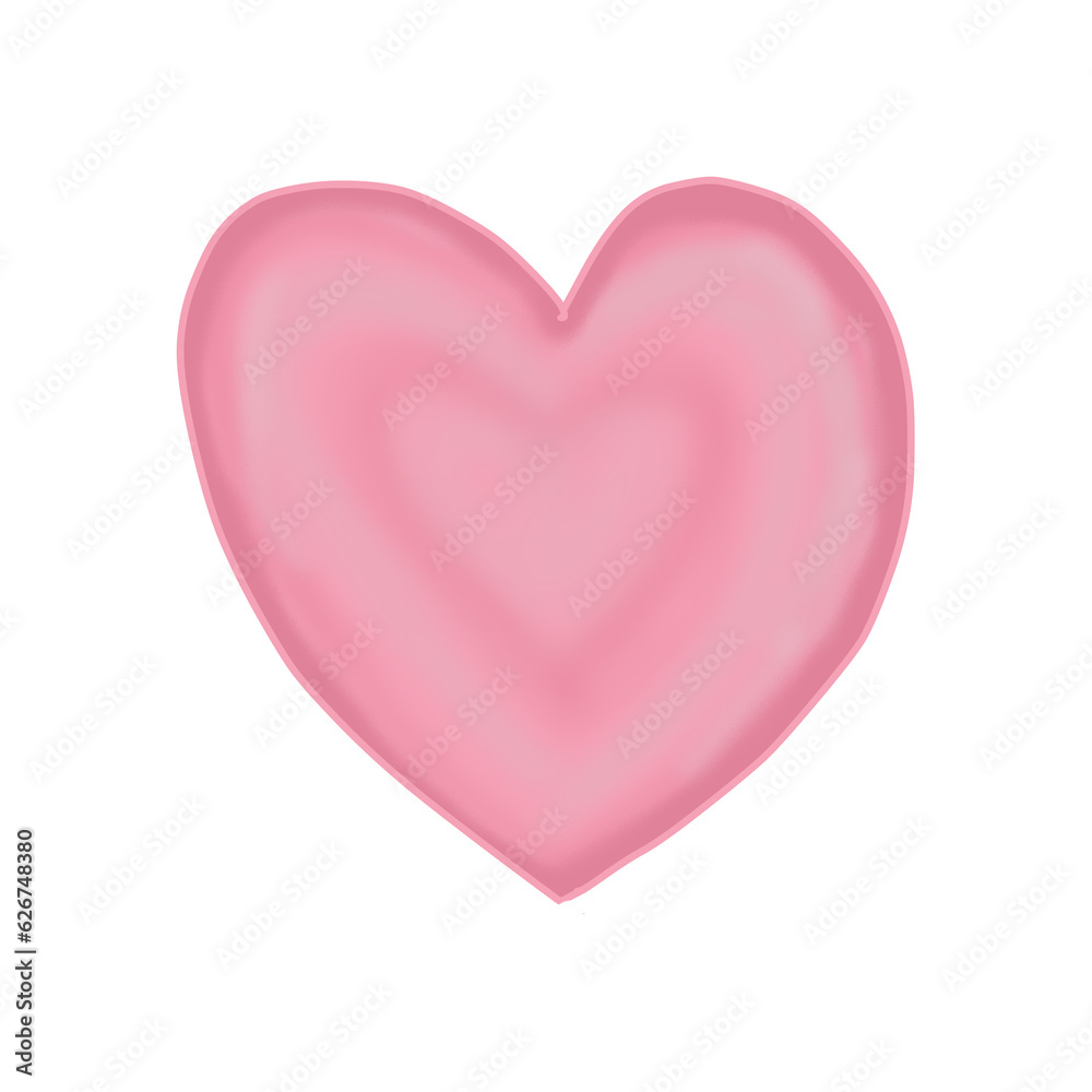 pink heart shaped balloon