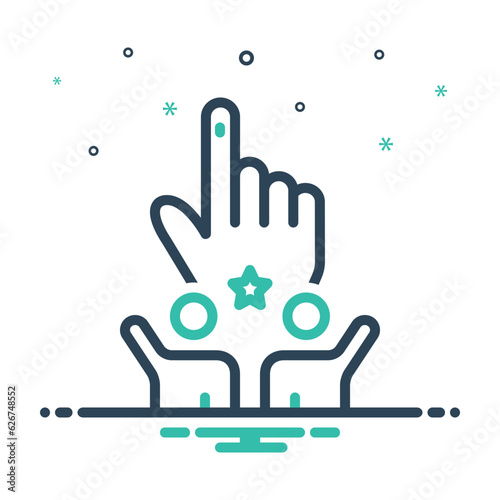 Mix icon for voters
