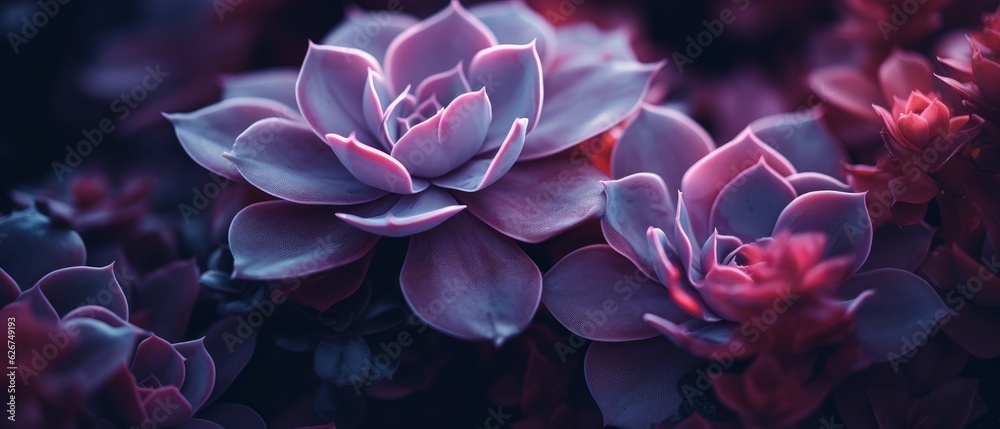 A stunning succulent plant. Generative AI