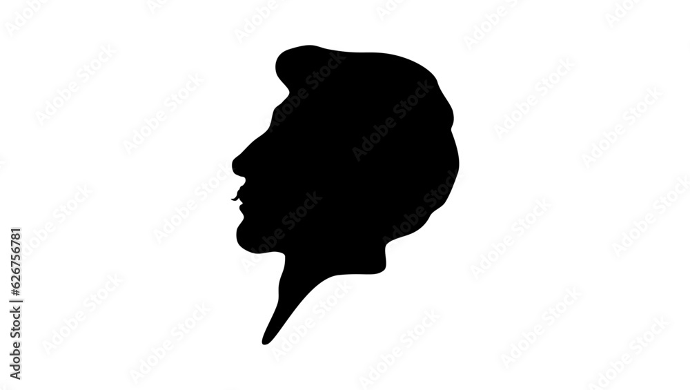 Marcel Proust silhouette Marcel Proust silhouette