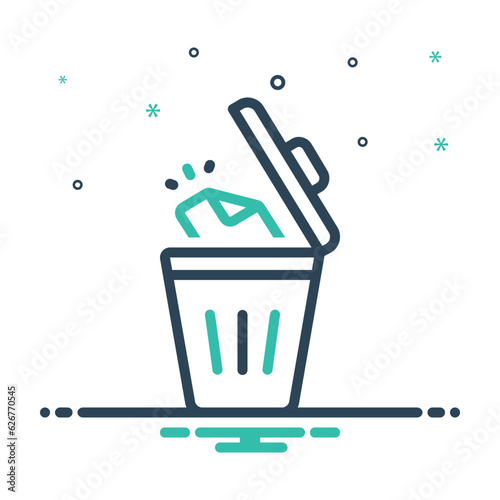 Mix icon for deleted