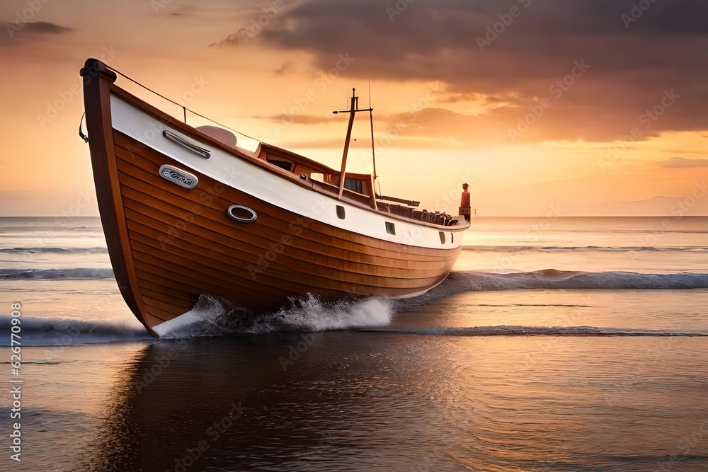 Fototapeta premium I just need my yacht