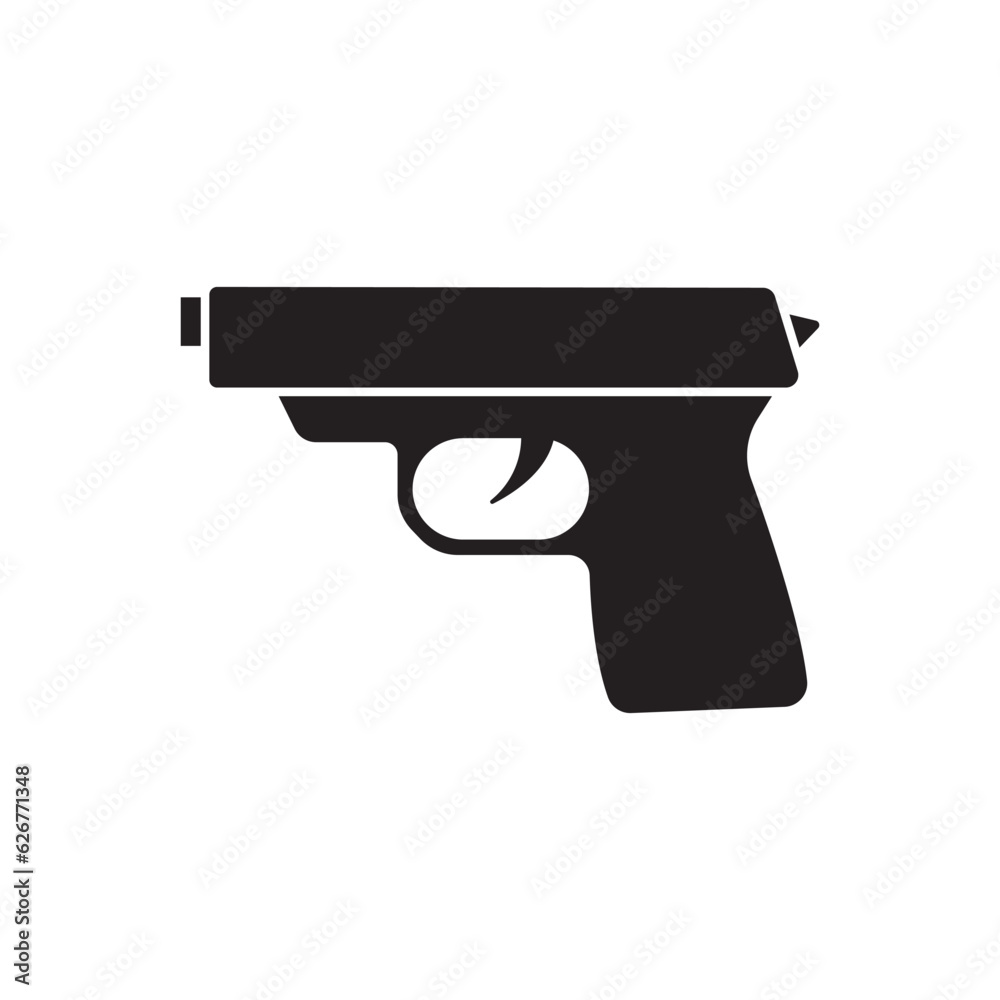 gun icon vector gun icon vector