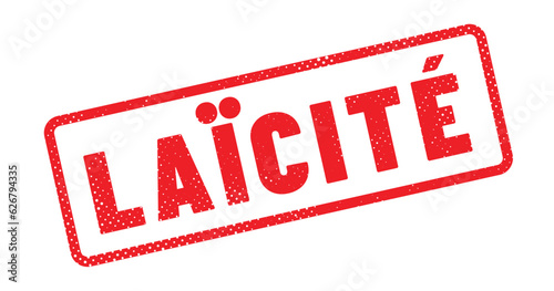 tampon rouge "laïcité" - laicité
