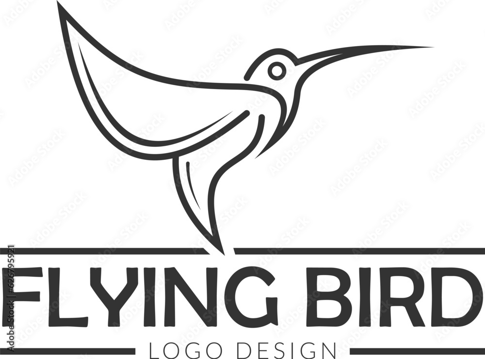 Obraz premium Bird Vector Logo Design