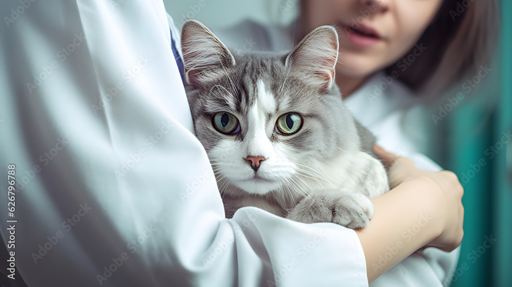 A Caring Touch in the Hands of a Veterinarian Doctor A Caring Touch in the Hands of a Veterinarian Doctor