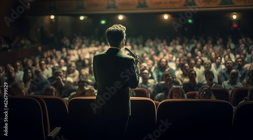 Engaging Public Speaking: Captivating the Audience at the Theatre, Generative AI