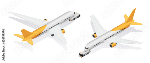 Aircraft Repair Isometric