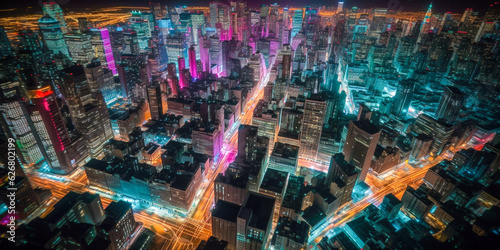 New York City Lights - Generative AI