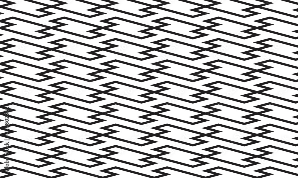 Abstract vector seamless pattern and swatches oriental line texture on white background wallpaper geometric diagonal fabric waves set of design elements Abstract vector seamless pattern and swatches oriental line texture on white background wallpaper geometric diagonal fabric waves set of design elements
