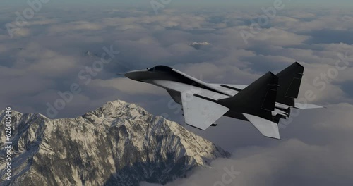MiG-29 fighter aircraft
