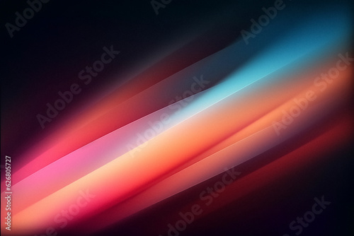 Color Dynamic Lights Effect Photo Overlays. Bright  Colourful Illumination  Motion Shine  Neon Light Trails  Design Textured Photo Filters. Generative AI.