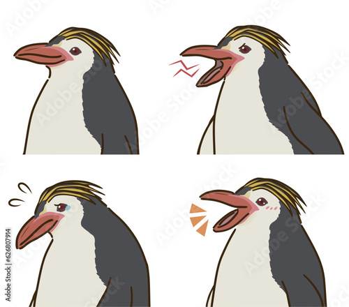 ロイヤルペンギンの喜怒哀楽セット