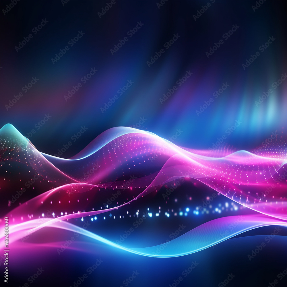 Naklejka premium energy of fractal realms