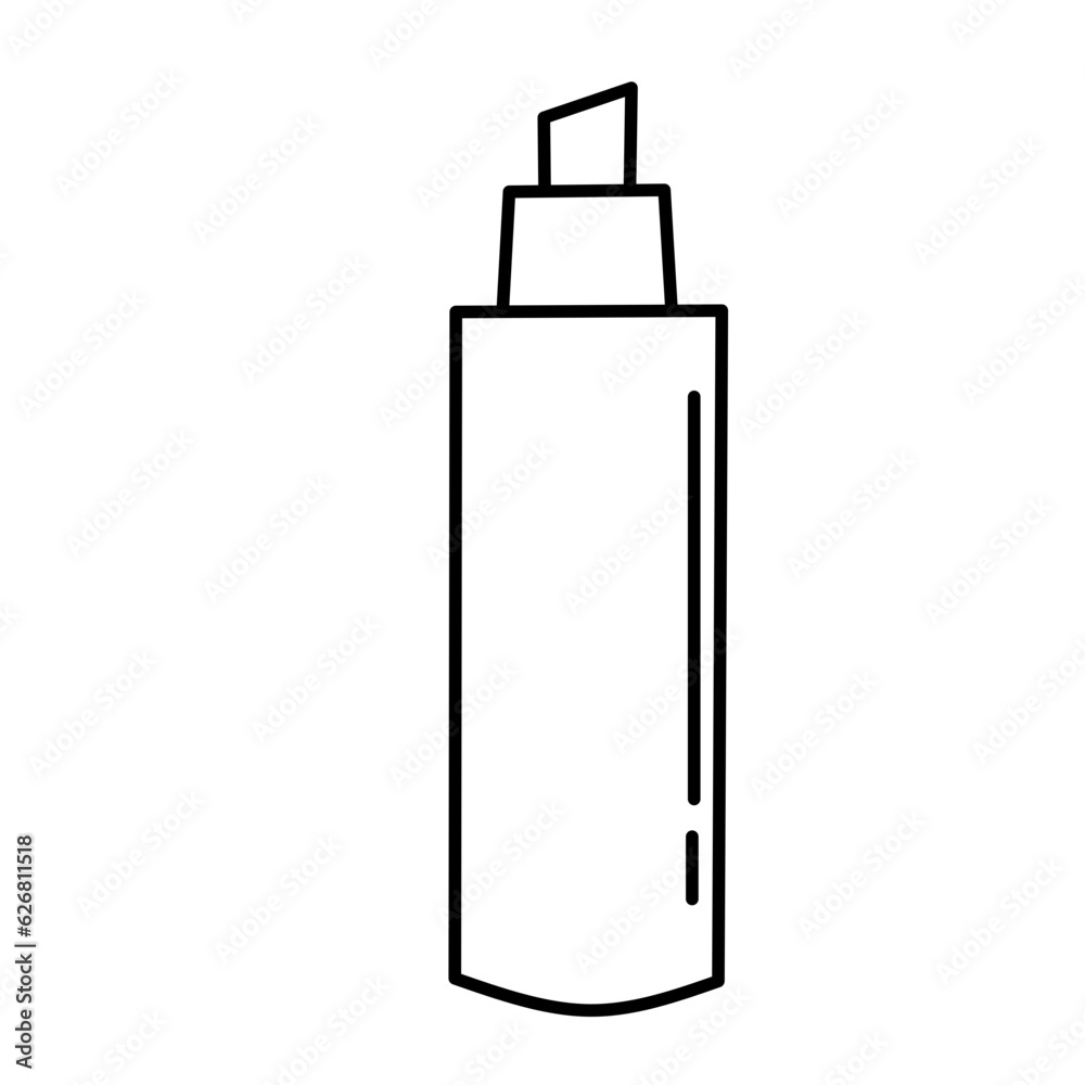 Cosmetic or Skincare Lineart