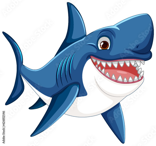 Great White Shark Smiling
